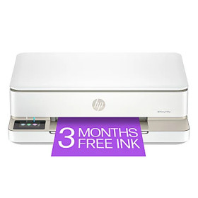 HP Envy 6555e All-in-One Printer with 3 Months of Instant Ink for free with HP+